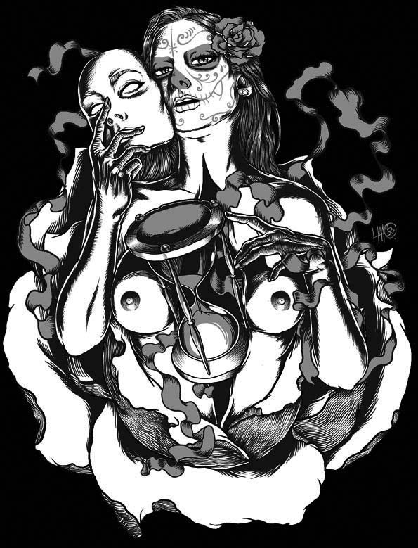 Lady Muerte by Hatemachine 666